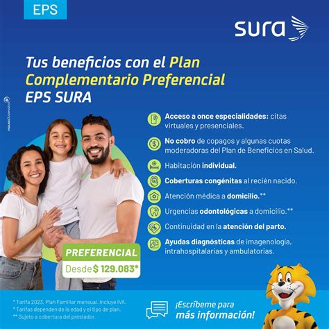 sura plan complementario pago|Para el pago de tu Plan Complementario EPS SURA。